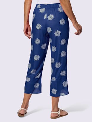Pantalon 7/8 viscose douce et fluide (Image 5)