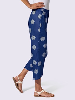 Pantalon 7/8 viscose douce et fluide (Image 4)