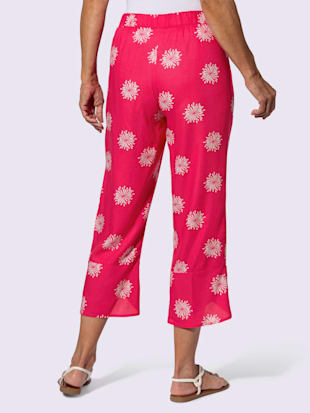 Pantalon 7/8 viscose douce et fluide (Image 4)