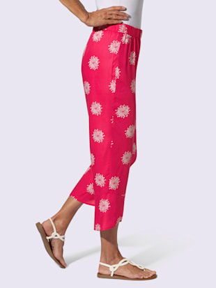 Pantalon 7/8 viscose douce et fluide (Image 3)