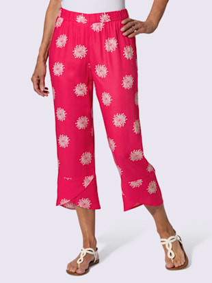 Pantalon 7/8 viscose douce et fluide (Image 2)