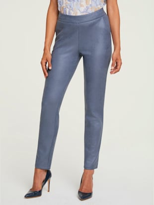 Pantalon coupe skinny, coleur bleu jean - HELLINE