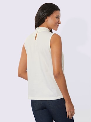 Débardeur empiècement dentelle tendance (Image 2)