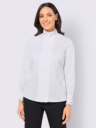 Chemisier extensible 68% coton