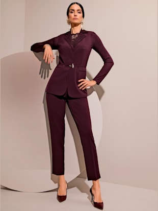 Pantalon tailleur polyester recyclé (Image 4)