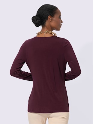 T-shirt cache-cœur 96% lyocell (tencel) (Image 3)