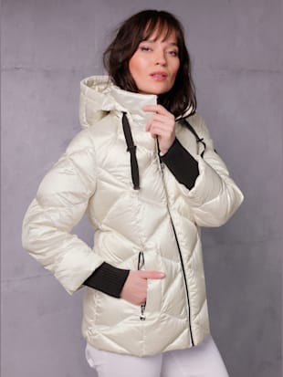 Veste en duvet capuche amovible