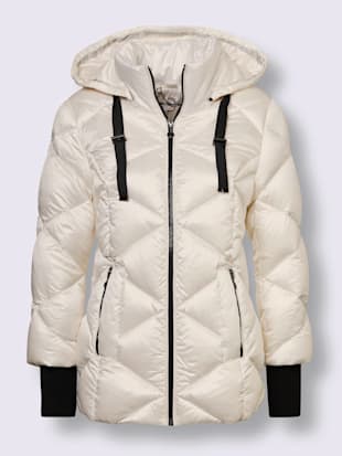 Veste en duvet capuche amovible