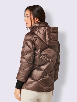 Veste en duvet capuche amovible