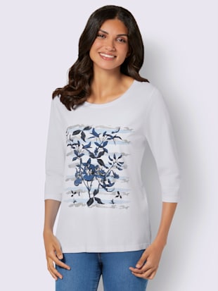 T-shirt à manches 3/4 imprimé