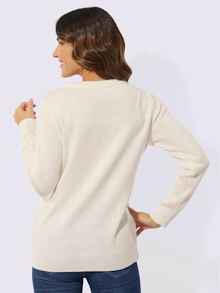 Pull à manches longues doux et moelleux (Image 3)