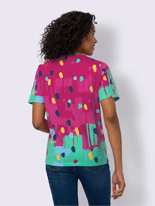 T-shirt à manches courtes joli imprimé (Image 2)
