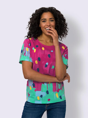 T-shirt à manches courtes joli imprimé