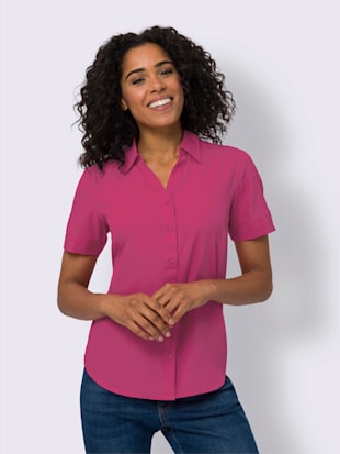 Chemisier col chemise ouvert