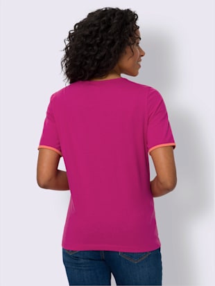 T-shirt à manches courtes motif color block tendance (Image 3)