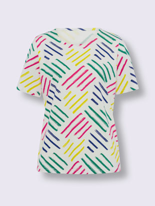 T-shirt à manches courtes motif coloré (Image 3)