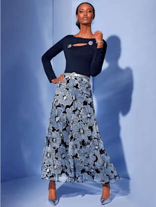 Jupe tissée en polyester recyclé (Image 4)