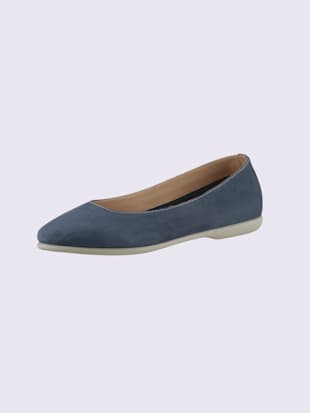 Ballerines cuir vachette