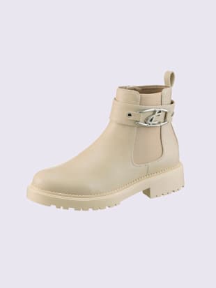 Bottines matière synthétique