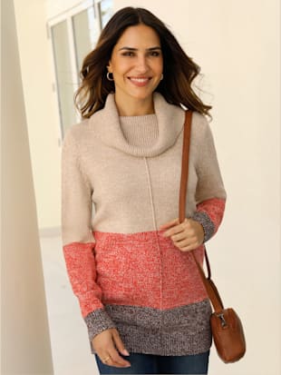 Pull long maille bien-être très douce (Image 1)