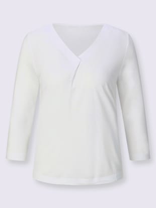T-shirt en v pure viscose (Image 3)