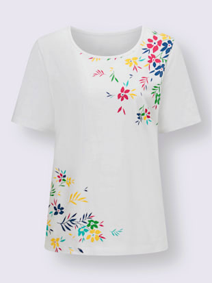 T-shirt à manches courtes imprimé floral