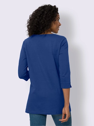 T-shirt long jolie coupe longue moderne (Image 2)