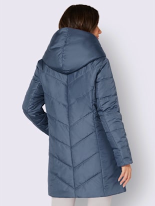 Veste longue doublure et garnissage chaud