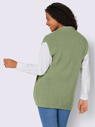 Gilet en tricot qualité ultra-douce