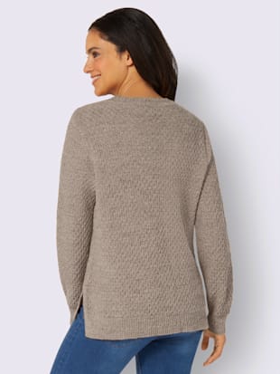 Pull jolie structure tricot