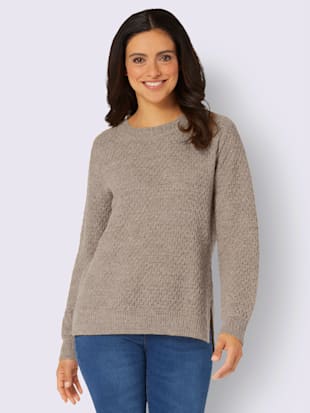 Pull jolie structure tricot