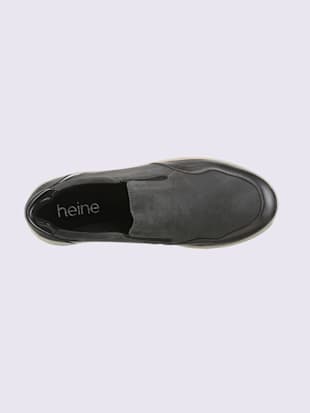 Trotteurs mélange de cuir velours et de cuir lisse (Image 5)