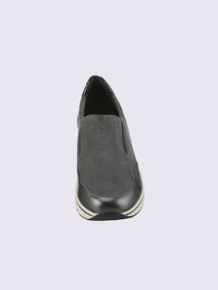 Trotteurs mélange de cuir velours et de cuir lisse (Image 2)