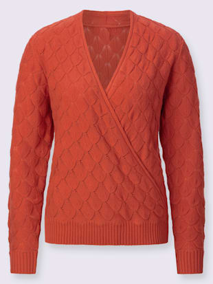 Pull ajouré motif ajouré intégral (Image 4)