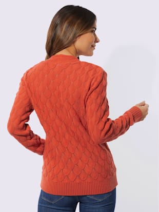 Pull ajouré motif ajouré intégral (Image 3)