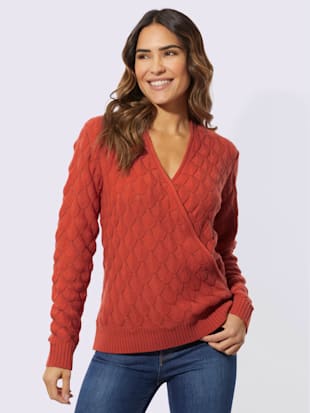 Pull ajouré motif ajouré intégral (Image 2)