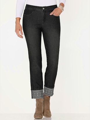 Jean 7/8 joli motif norvégien (Image 1)