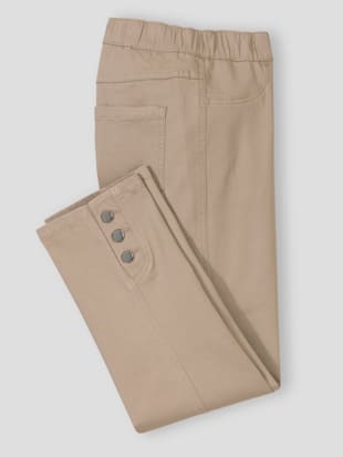 Jean 7/8 ceinture élastique confortable (Image 1)
