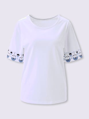 T-shirt à manches courtes manches courtes légèrement élargies