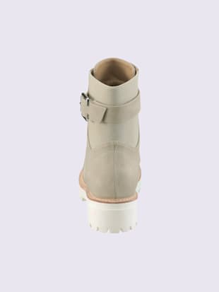 Bottines à lacets matière synthétique (Image 4)