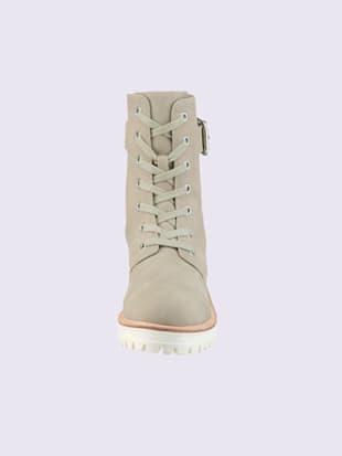 Bottines à lacets matière synthétique (Image 2)