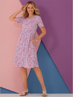 Robe en jersey imprimé mille-fleurs (Image 1)