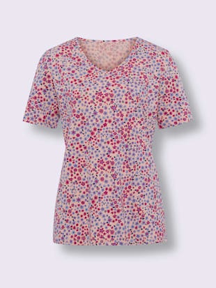 T-shirt à manches courtes imprimé mille-fleurs (Image 3)
