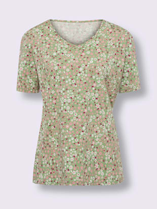 T-shirt à manches courtes imprimé mille-fleurs (Image 3)