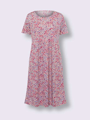 Robe en jersey imprimé mille-fleurs (Image 4)
