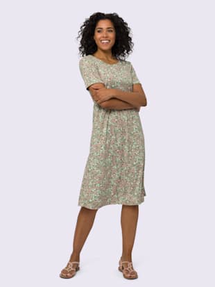Robe en jersey imprimé mille-fleurs (Image 1)