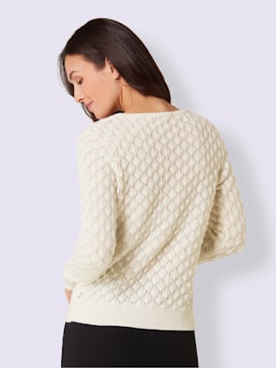 Pull en laine et cachemire produit naturel d'exception