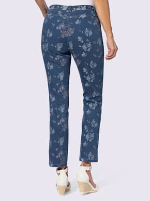 Jean imprimé floral (Image 3)