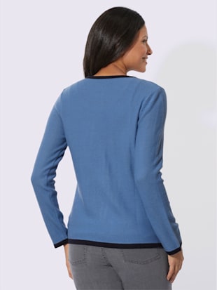 Veste en tricot maille perlée attrayante (Image 3)