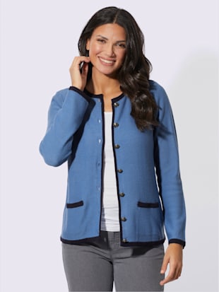 Veste en tricot maille perlée attrayante (Image 2)